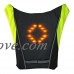 LED Wireless Turn Signal Light Vest Guiding Light Reflective Luminous Safety Warning Direction with remote for Night Cycling Riding Bicycle Running Walking Hiking Business Travel School Bag - B079HTTLS8